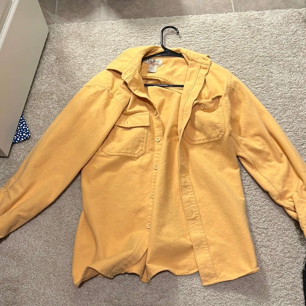 Vintage llbean flannel